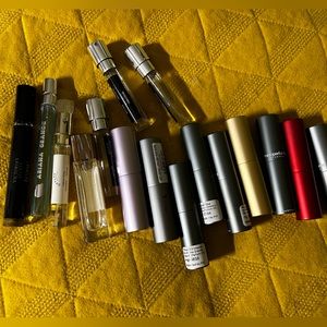 Travel perfumes